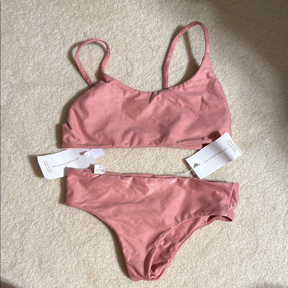 San Lorenzo Dusty Pink Bikini Set